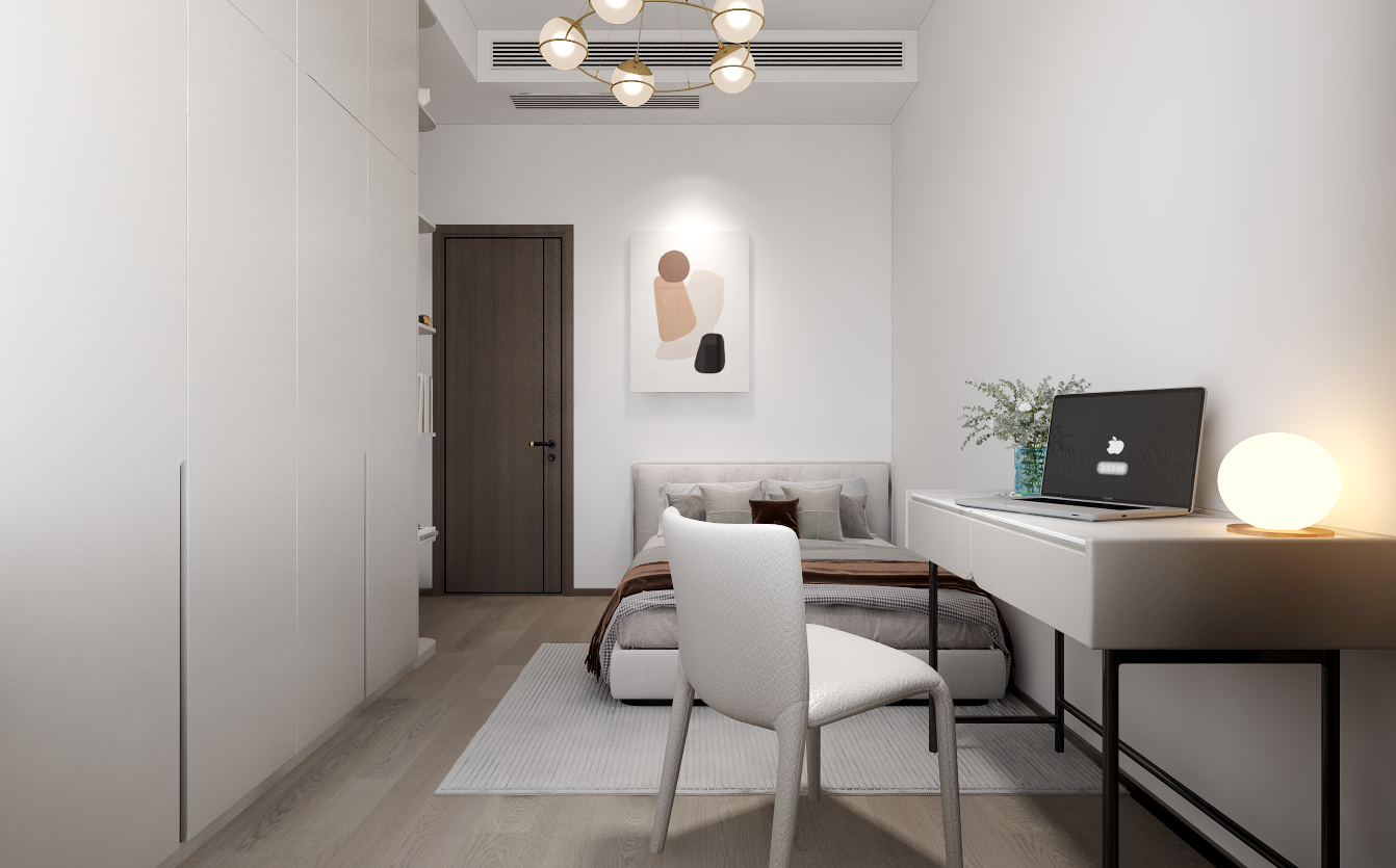 保利君悦湾285平新中式儿童房装修效果图