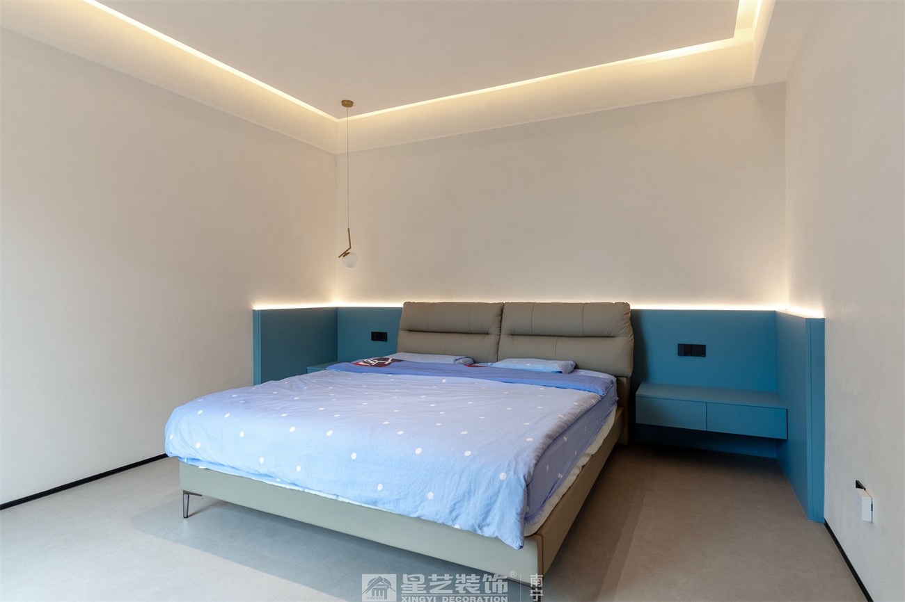 盛世江山300平中古风卧室装修完工实景图